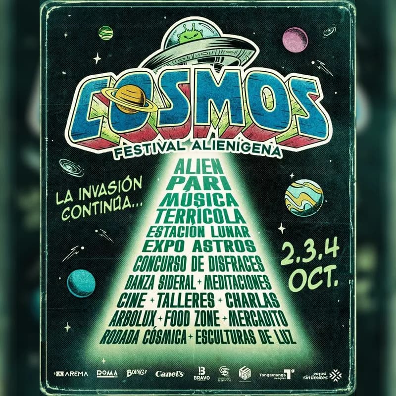 Cosmos: Festival Alienigena en San Luis Potosi