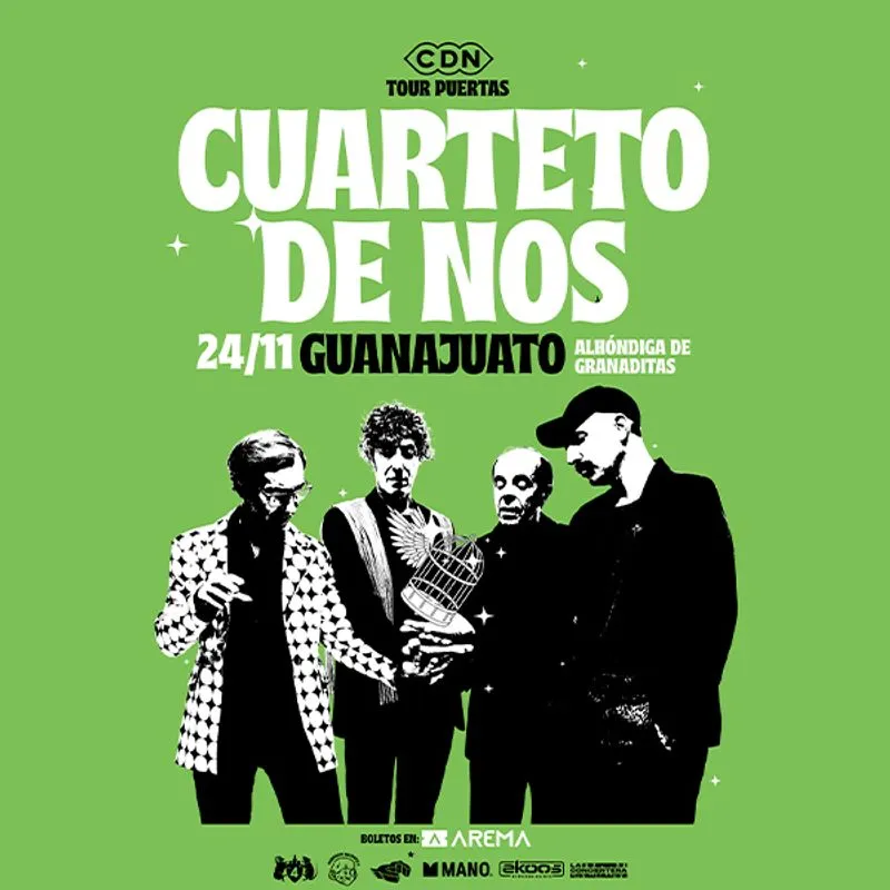 Cuarteto de Nos en Guanajuato — Music · Guanajuato