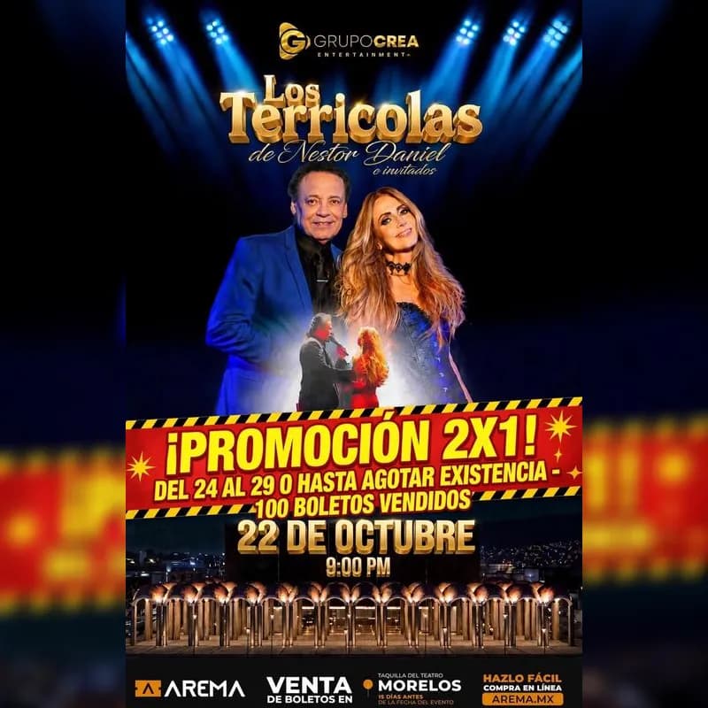 Los Terrícolas de Néstor Daniel e Invitados en Toluca
