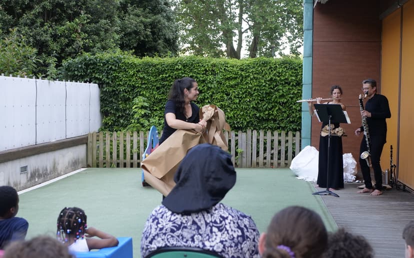 Goûter musical - Musiques de Papier par l'ensemble Le Concert Impromptu — Music · Paris