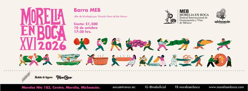 BARRA MEB — Roble & Agave — Food & drink · Morelia