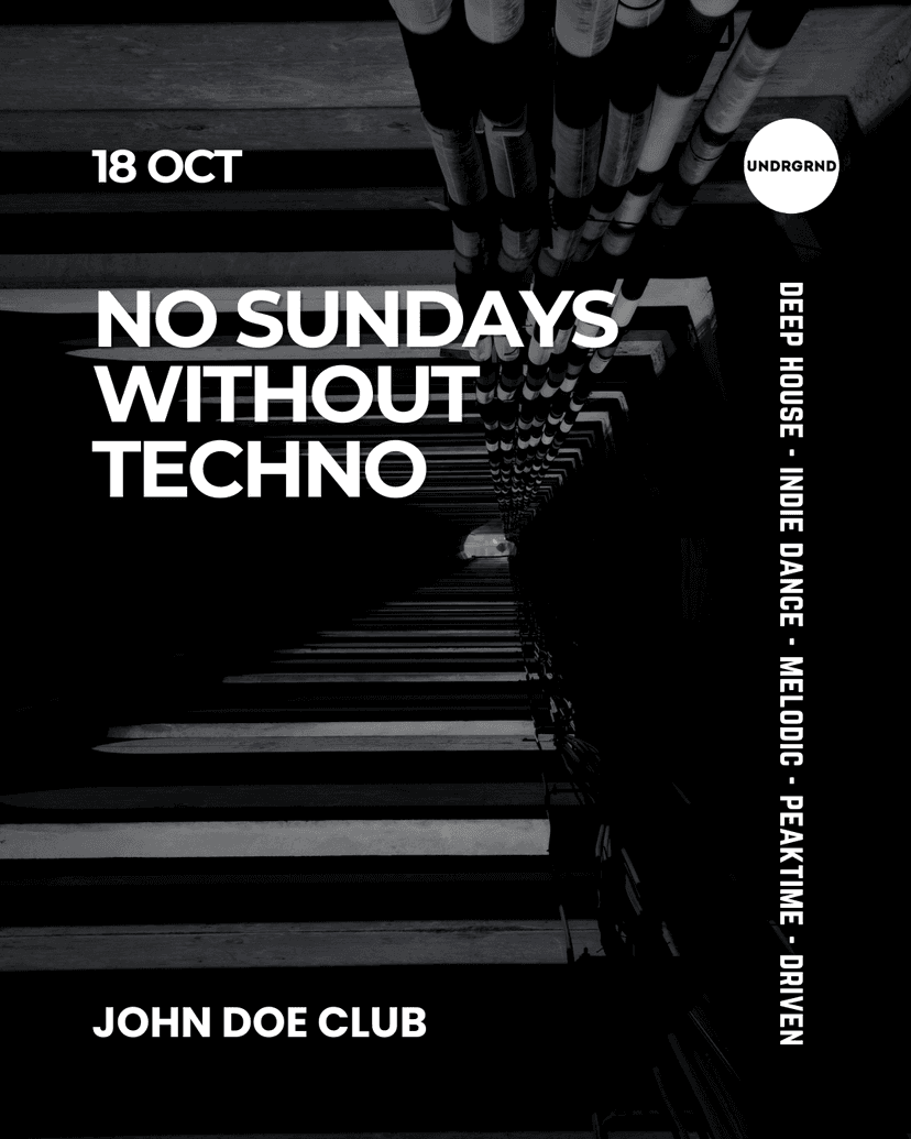 No Sundays Without Techno — Music · Amsterdam