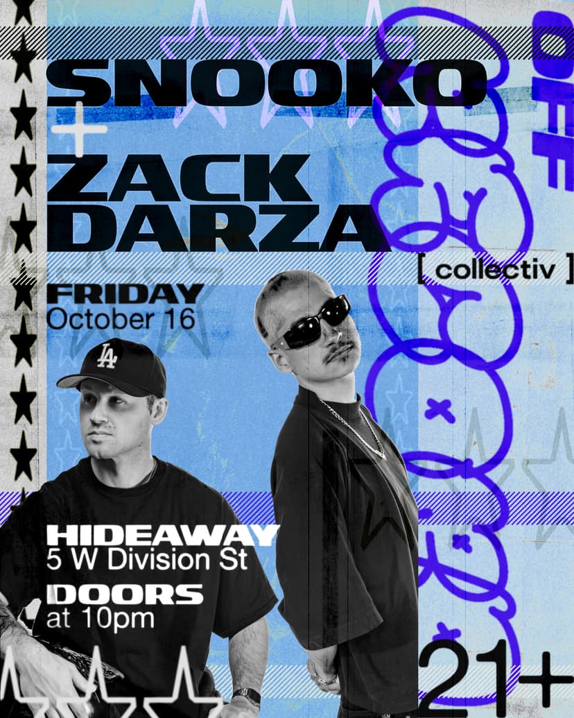Snooko B2B Zack Darza — Music · Chicago