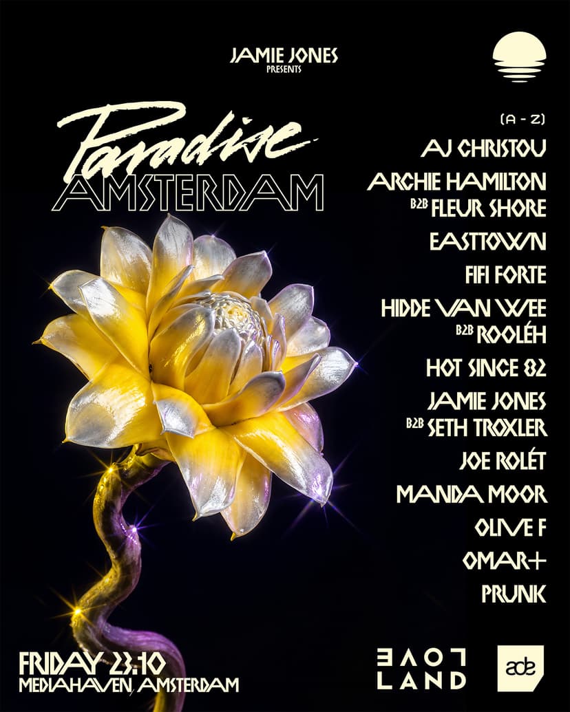 Paradise x Loveland - ADE 2026 — Music · Amsterdam