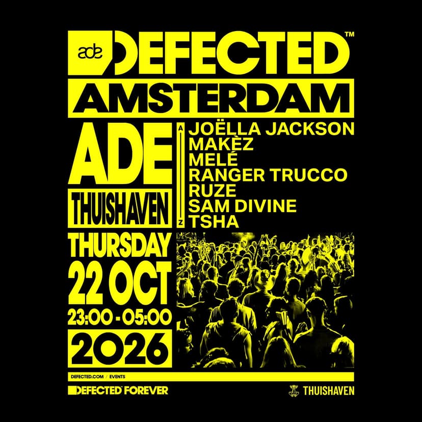 Defected ADE — Música · Amsterdam