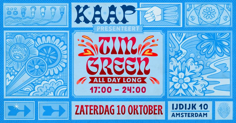 Tim Green all day long — Música · Amsterdam