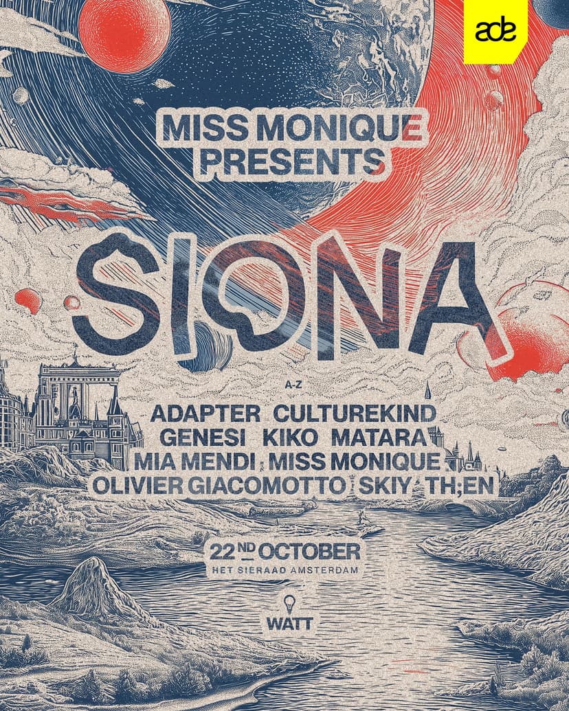 Miss Monique presents Siona ADE — Music · Amsterdam