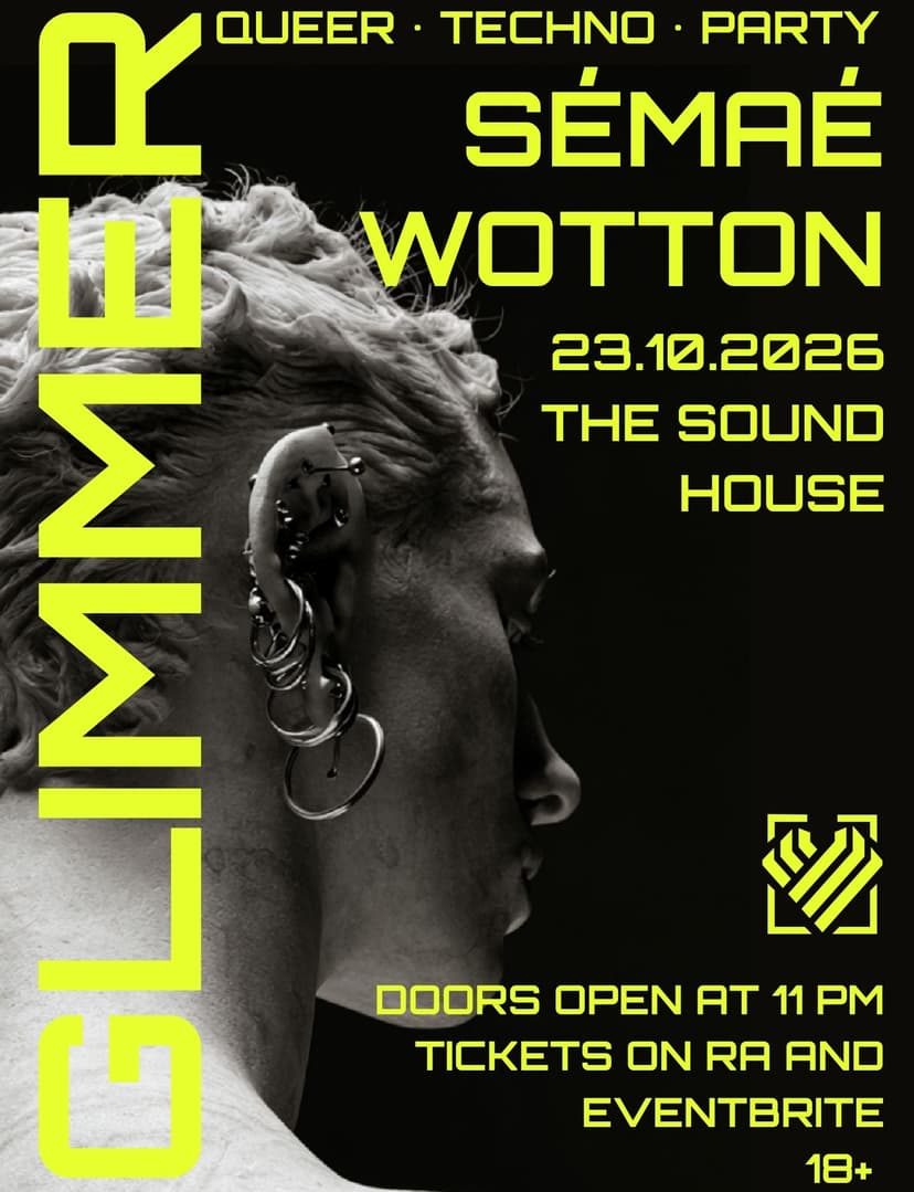 GLIMMER 001: Queer Techno Party — Music · Dublin