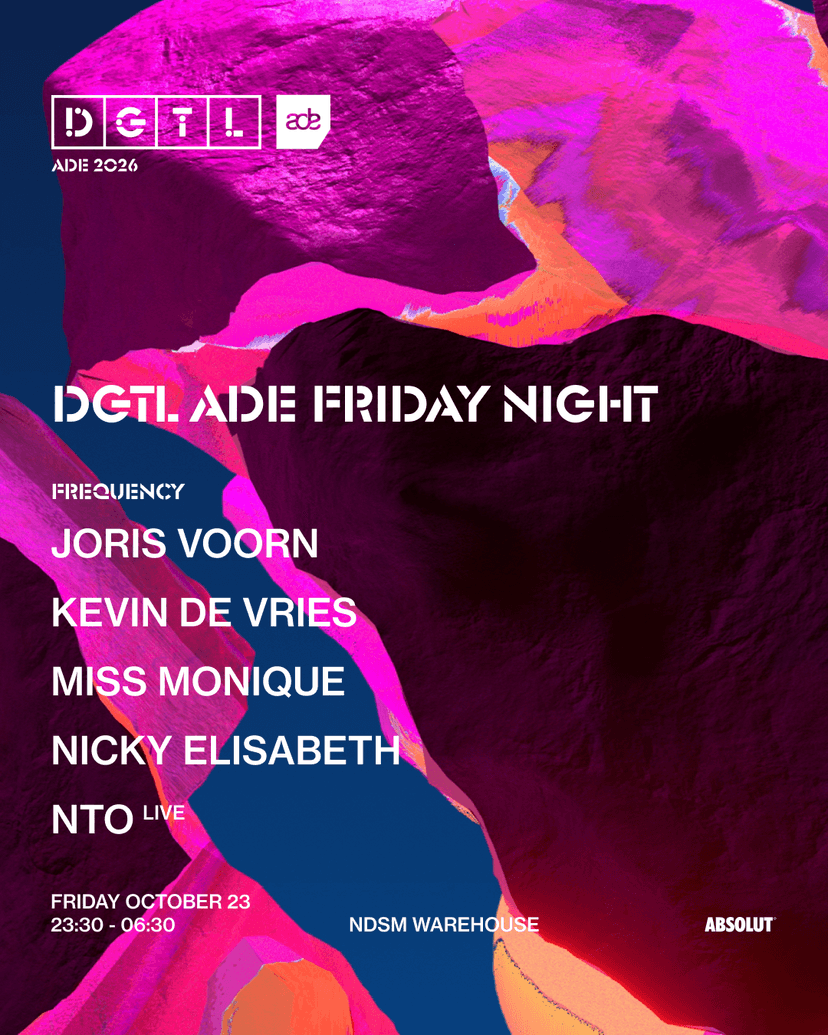 DGTL ADE Friday Night — Música · Amsterdam