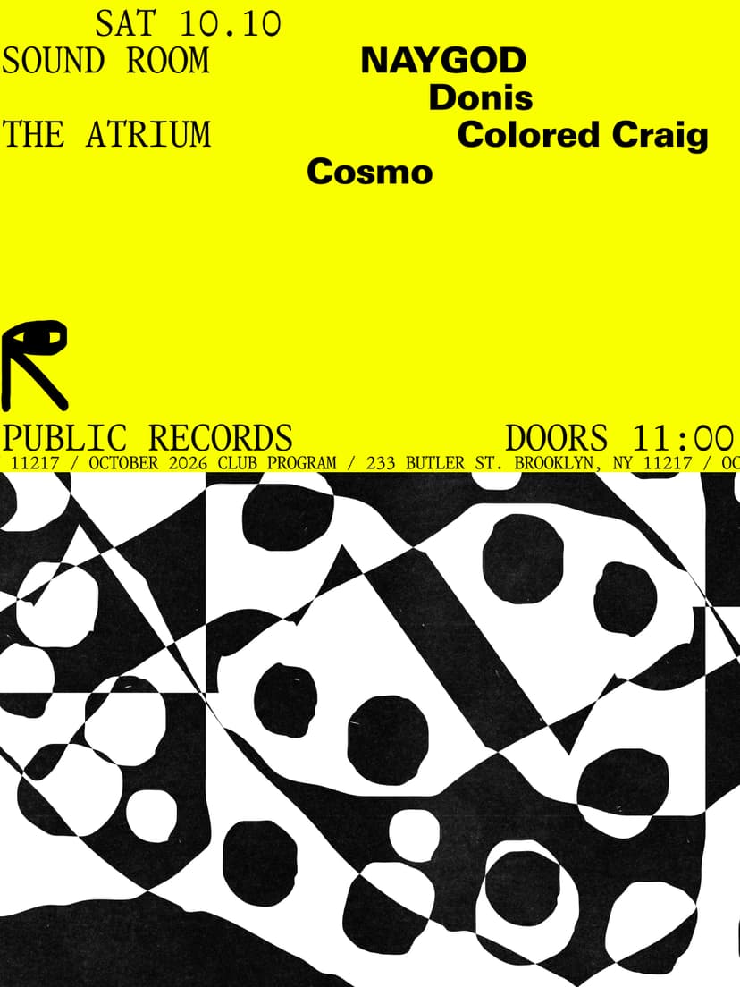 NAYGOD, Donis / Colored Craig, Cosmo — Music · New York