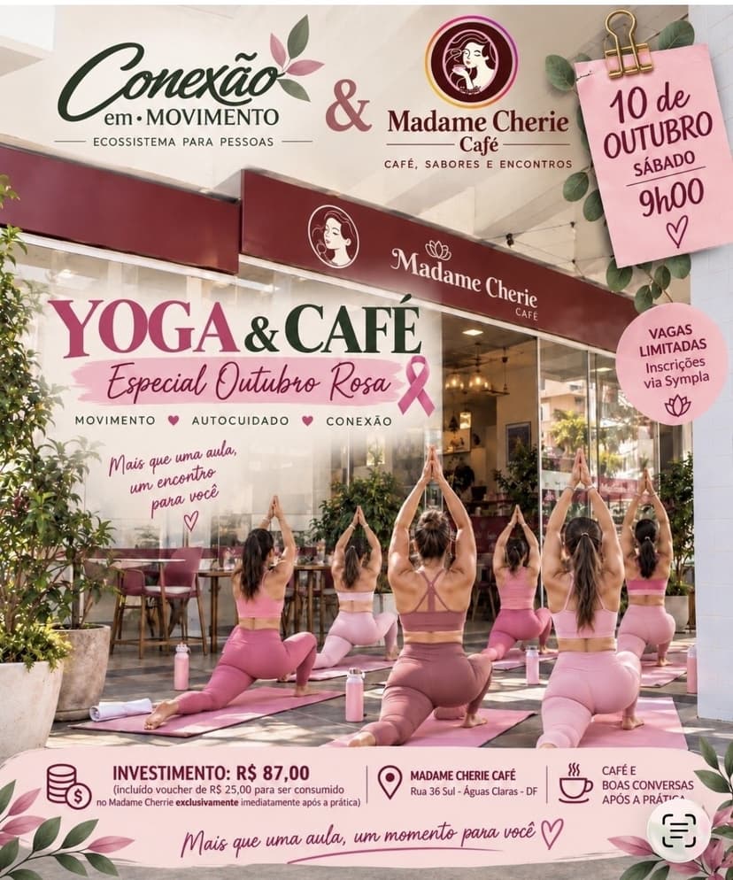 YOGA & COFFEE - Águas Claras, Street 36 South