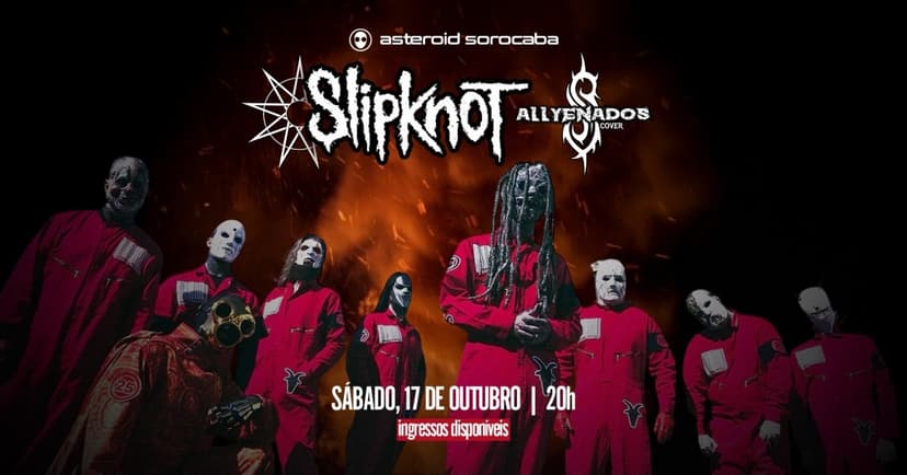 [show] 8 p.m.: Allyenados - SLIPKNOT Cover | + After-show Party