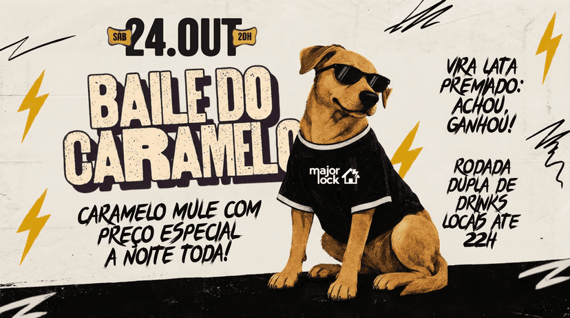 BAILE DO CARAMELO | Major Lock| 24/10