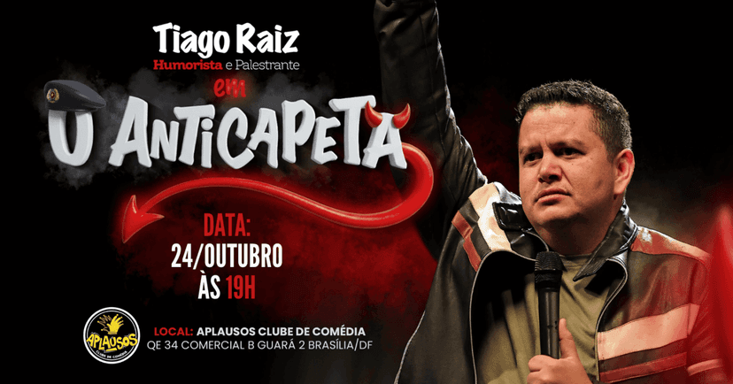Tiago Raiz - The Anticapeta - Stand-up Comedy