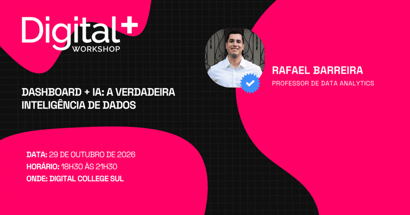 Digital Plus | Dashboard + IA: a Verdadeira Inteligência de Dados | SEDE SUL