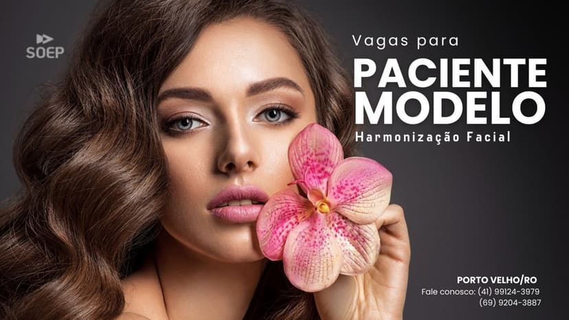 Vagas para Paciente Modelo para Tratamentos Faciais - Avaliação Grátis