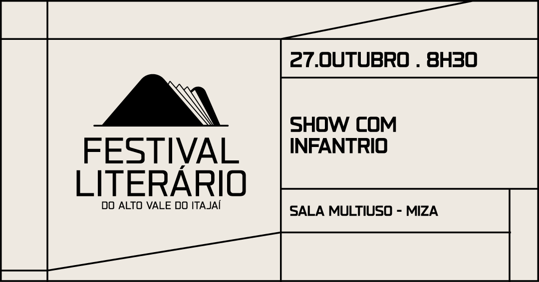 Festival Literário 2026 - Show com InfanTrio
