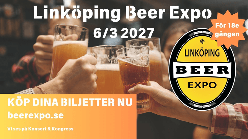 Dryckeskuponger - Linköping Beer Expo - En ölmässa för alla! — Other · Linköping