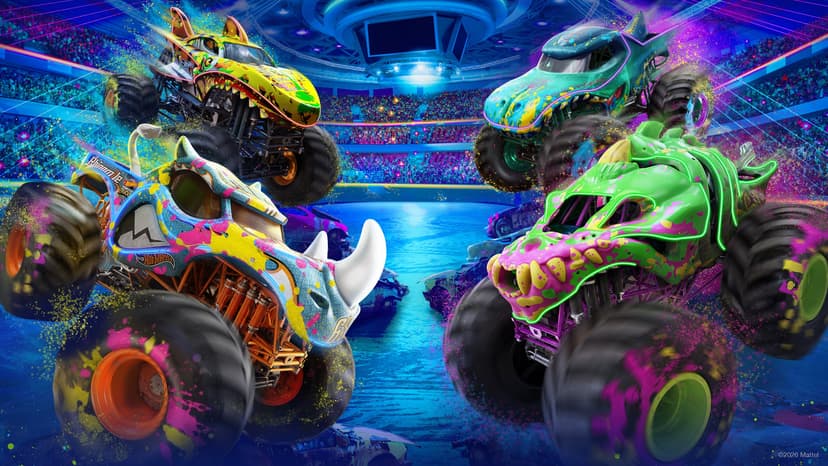 Hot Wheels Monster Trucks Live Color Bash — Deporte · Austin