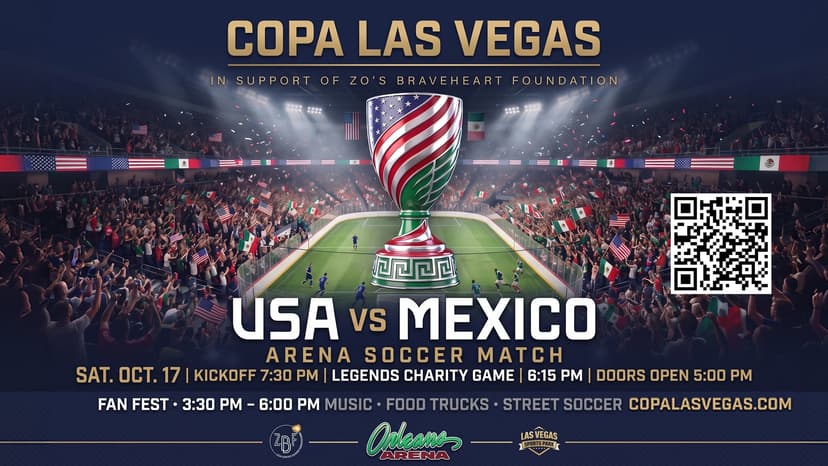 Copa Las Vegas: USA vs Mexico — Sports · Las Vegas