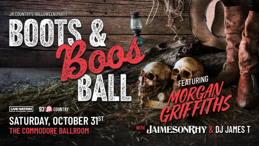 JR Country's Boots and Boos Halloween Party — Música · Vancouver