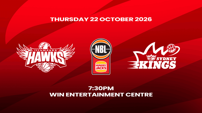 2026-27 Hungry Jacks NBL Season - Illawarra Hawks v Sydney Kings