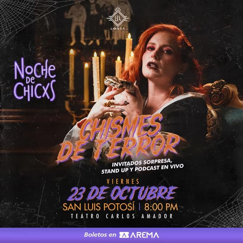 Noche de Chicxs “Chismes de Terror” en San Luis Potosi