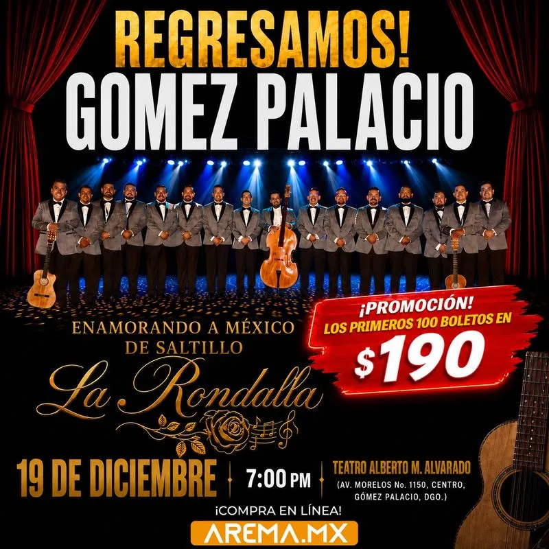 Llega de Saltillo …La Rondalla en Gómez Palacio — Music · Gómez Palacio
