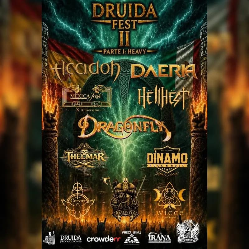 Druida Fest II Parte I: Heavy en Guadalajara — Music · Guadalajara