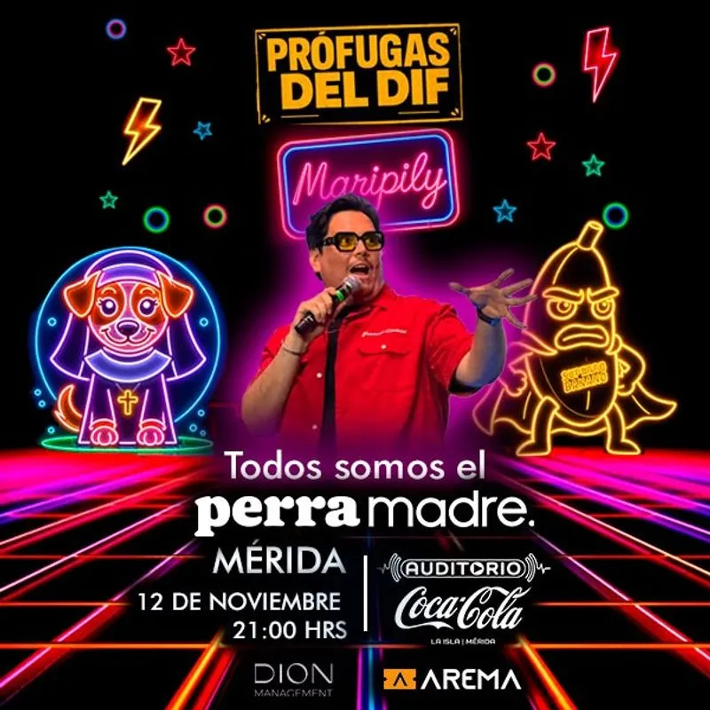 El Perra Madre "Tour Profugas del DIF" en Mérida