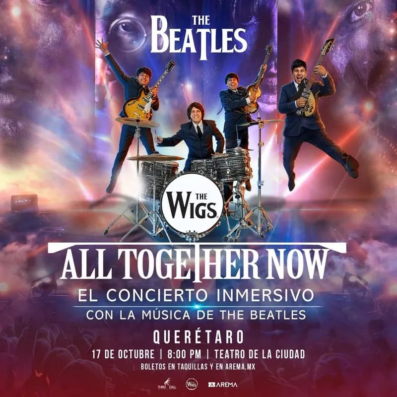 All Together Now - Tributo a The Beatles en Querétaro — Música · Querétaro