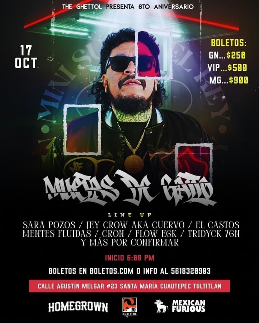 Muelas De Gallo en Tultitlan X TheGhettol — Música · Ciudad de México