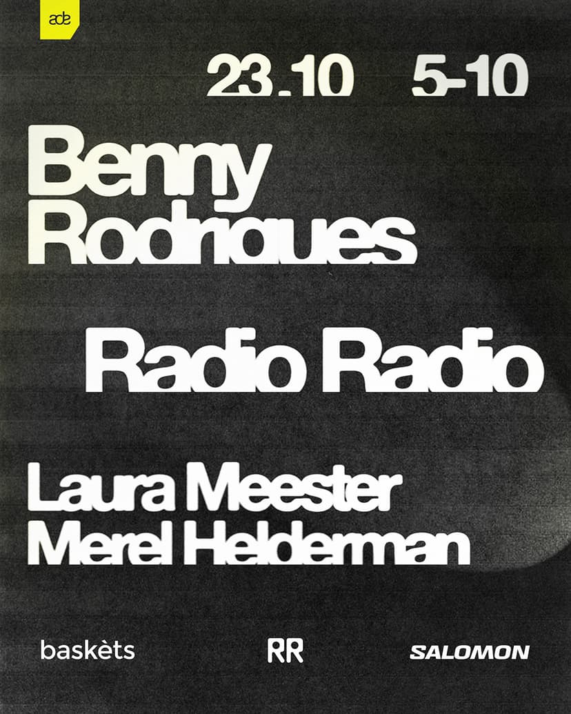 ADE: Baskets x Salomon with Benny Rodrigues • Laura Meester • Merel Helderman — Música · Amsterdam