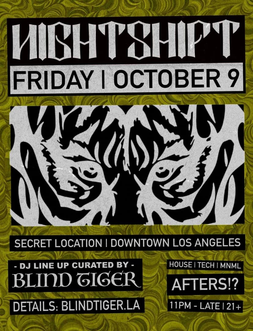 NIGHTSHIFT AFTER HOURS — Música · Los Angeles