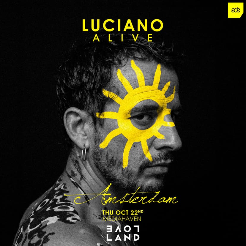 Luciano ALIVE concert X Loveland - ADE 2026 — Music · Amsterdam