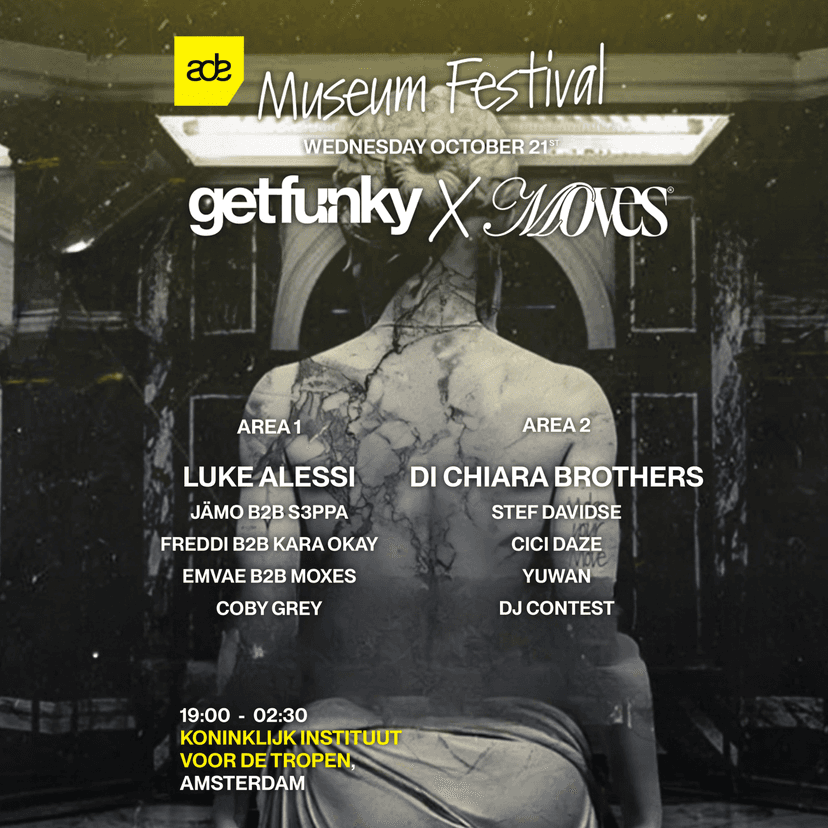 ADE Museum Party with Luke Alessi. Di Chiara Brothers — Music · Amsterdam
