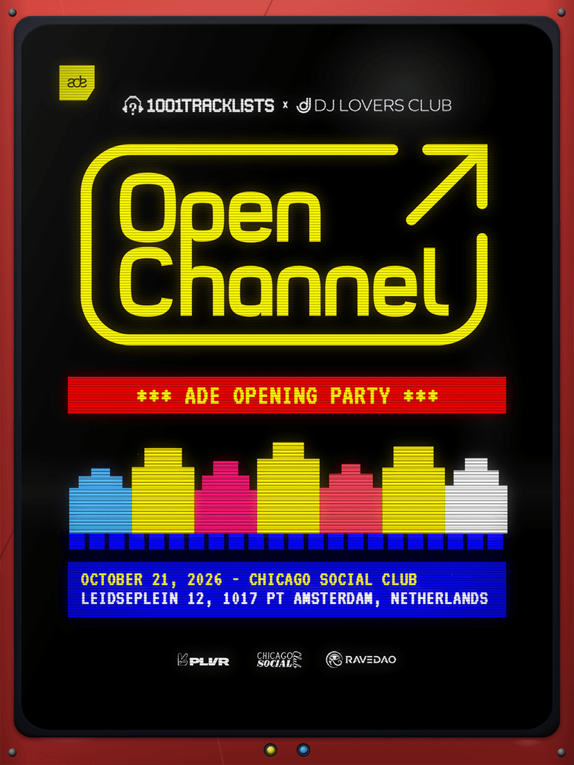 1001Tracklists x DJ Lovers Club pres. Open Channel ADE — Music · Amsterdam