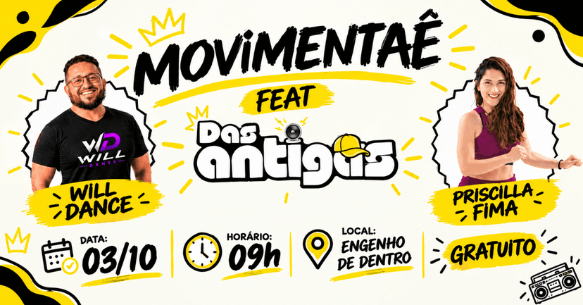 MOVIMENTAÊ FEAT DAS ANTIGAS - OCTOBER EDITION