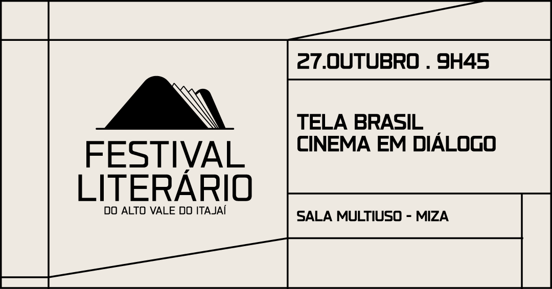 Festival Literário 2026 - Tela Brasil - Cinema em Diálogo