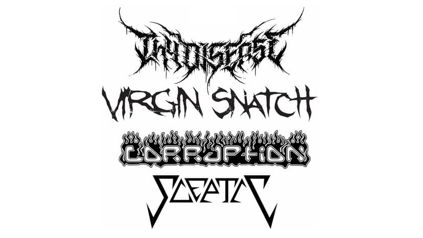 Corruption, Sceptic, Virgin Snatch, Thy Disease — Music · Krakow